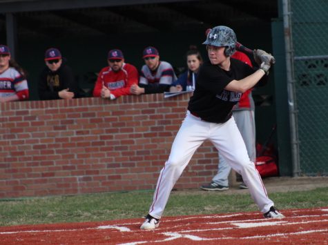 Hayden Lewis is up to bat during the 2019 season.  The 2020 season was canceled due to COVID, so Lewis is excited to take the field again.