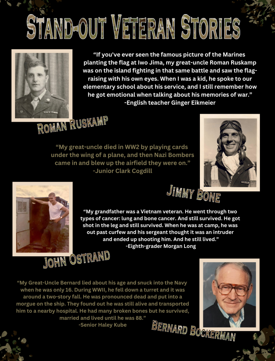 Infographic: Stand-out veteran stories