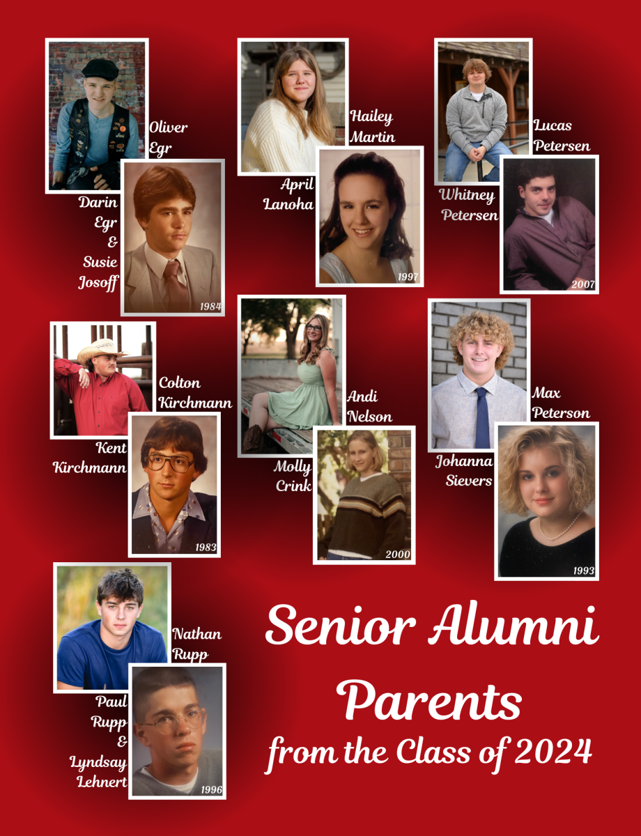 Senior alumni parents from the class of 2024