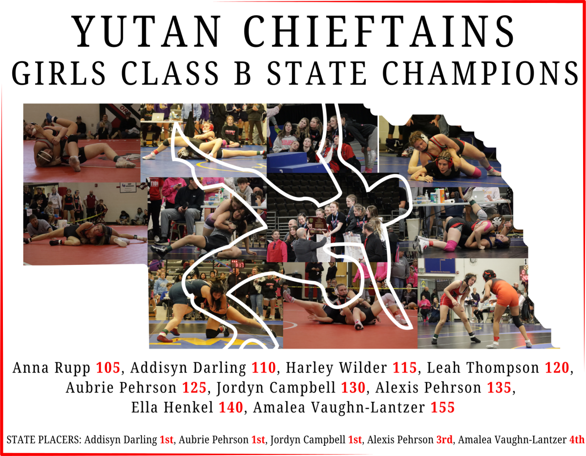 Graphic: Yutan girls take wrestling state title