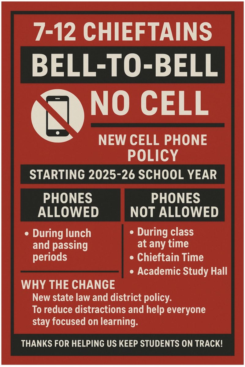 This graphic was sent to all Yutan students and staff member at the beginning of the school year. These posters were hung up around the school to keep them reminded about the new phone policy.